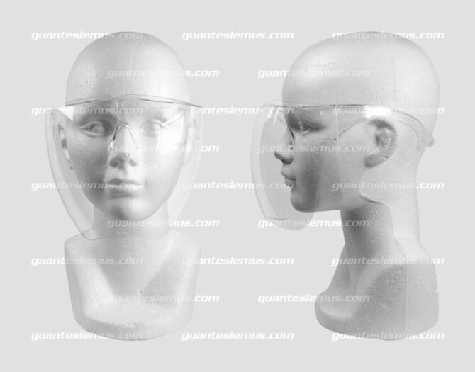 Careta facial de policarbonato transparente Face Shield / 10661