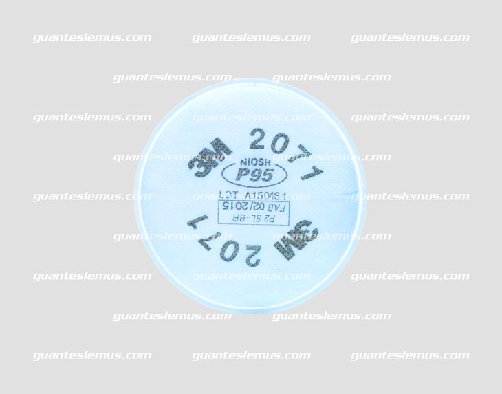 Filtro P95 para particulas sólidas y líquidas 3M / 2071