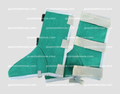 Polainas de asbesto con forro interno y correas de velcro / LEM-210-V